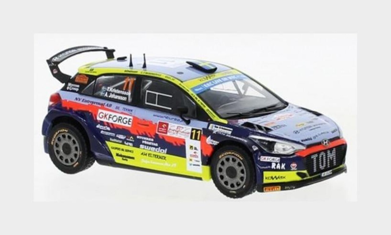 Hyundai Hyundai i20 R5 #11 Rally WM Rally Poland 2022 - 1:43 - IXO Models Hyundai Hyundai i20 R5 #11 Rally WM Rally Poland 2022 - 1:43 - IXO Models