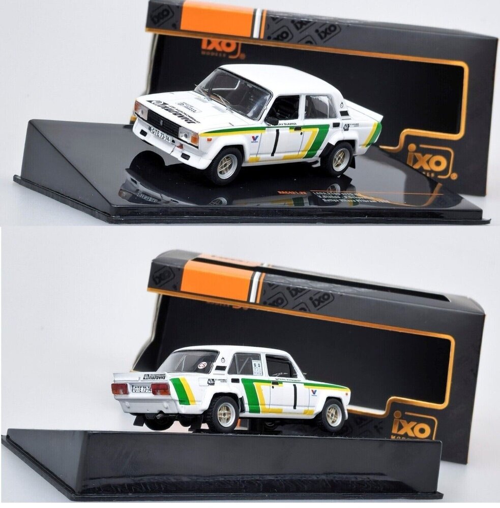 Lada Lada 2105 VFTS #1 Vltava P?ibram Rally (CZ) 1988 - 1:43 - IXO Models Lada Lada 2105 VFTS #1 Vltava P?ibram Rally (CZ) 1988 - 1:43 - IXO Models