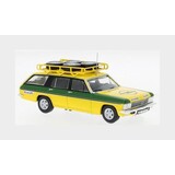Opel Opel Admiral B Caravan Team Irmscher Rally Assistance + Roof Rack & Tyres 1974 - 1:43 - IXO Models Opel Opel Admiral B Caravan Team Irmscher Rally Assistance + Roof Rack & Tyres 1974 - 1:43 - IXO Models