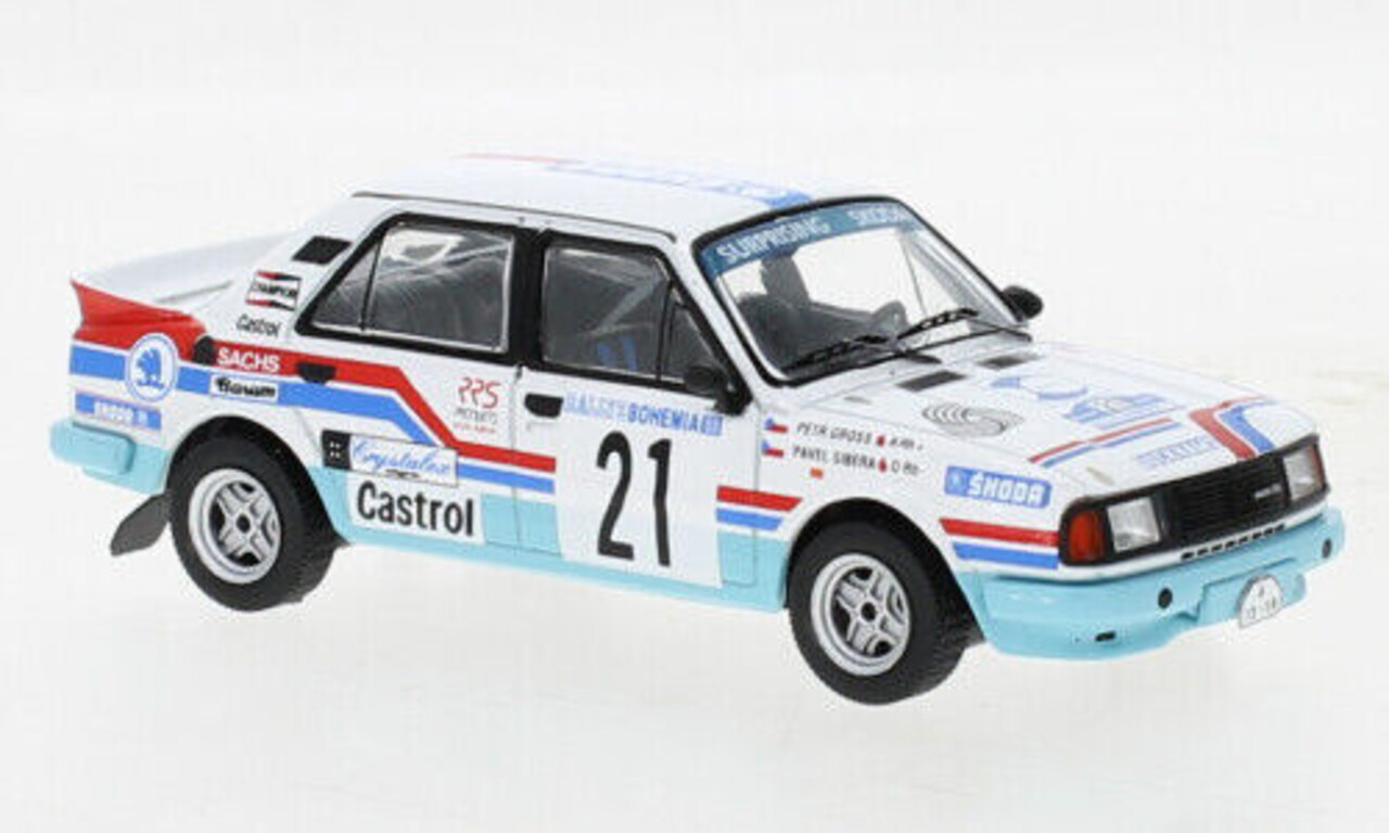 Skoda Skoda 130L #21 Rally Bohemia 1988 - 1:43 - IXO Models