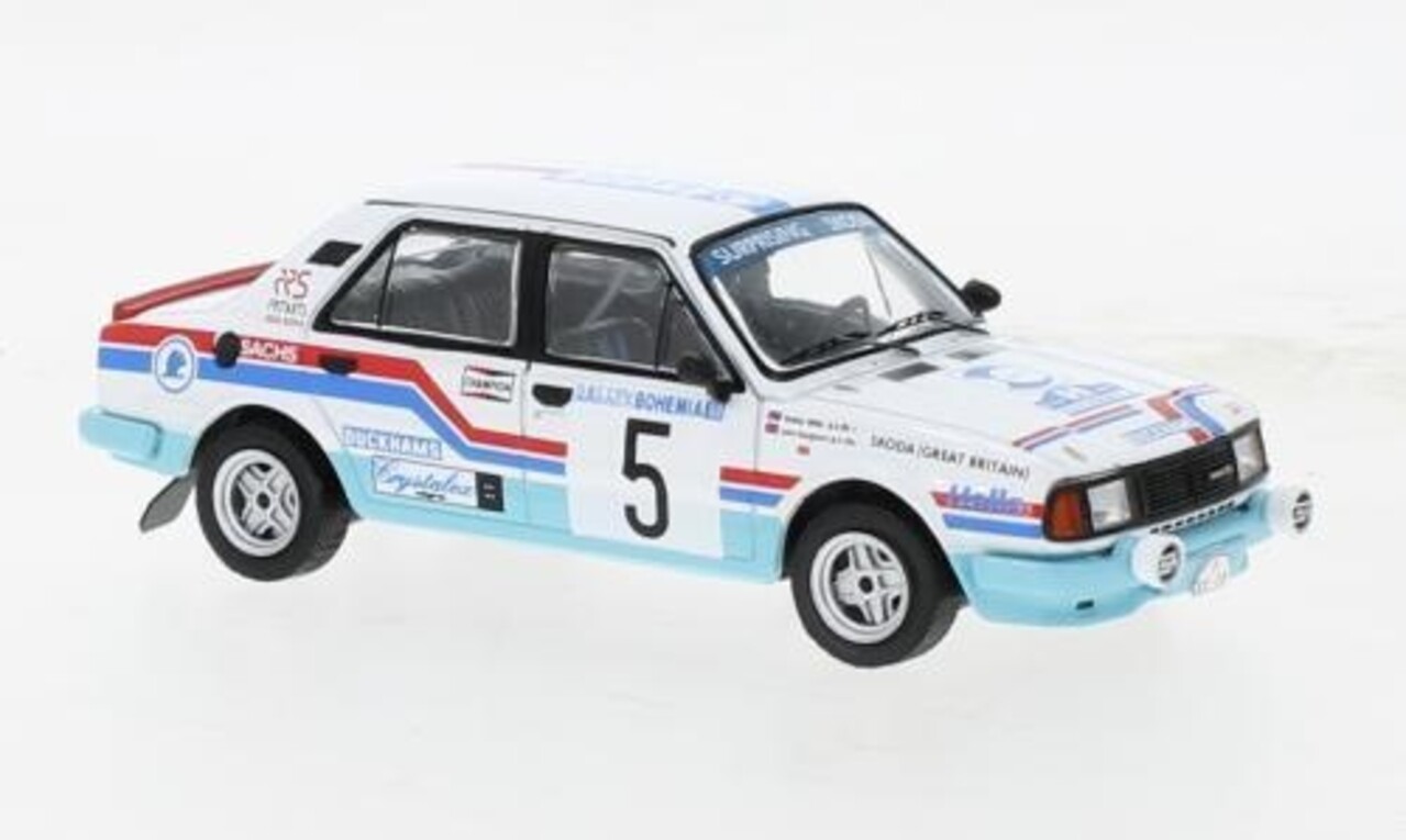 Skoda Skoda 130L #5 Rally Bohemia 1988 - 1:43 - IXO Models Skoda Skoda 130L #5 Rally Bohemia 1988 - 1:43 - IXO Models