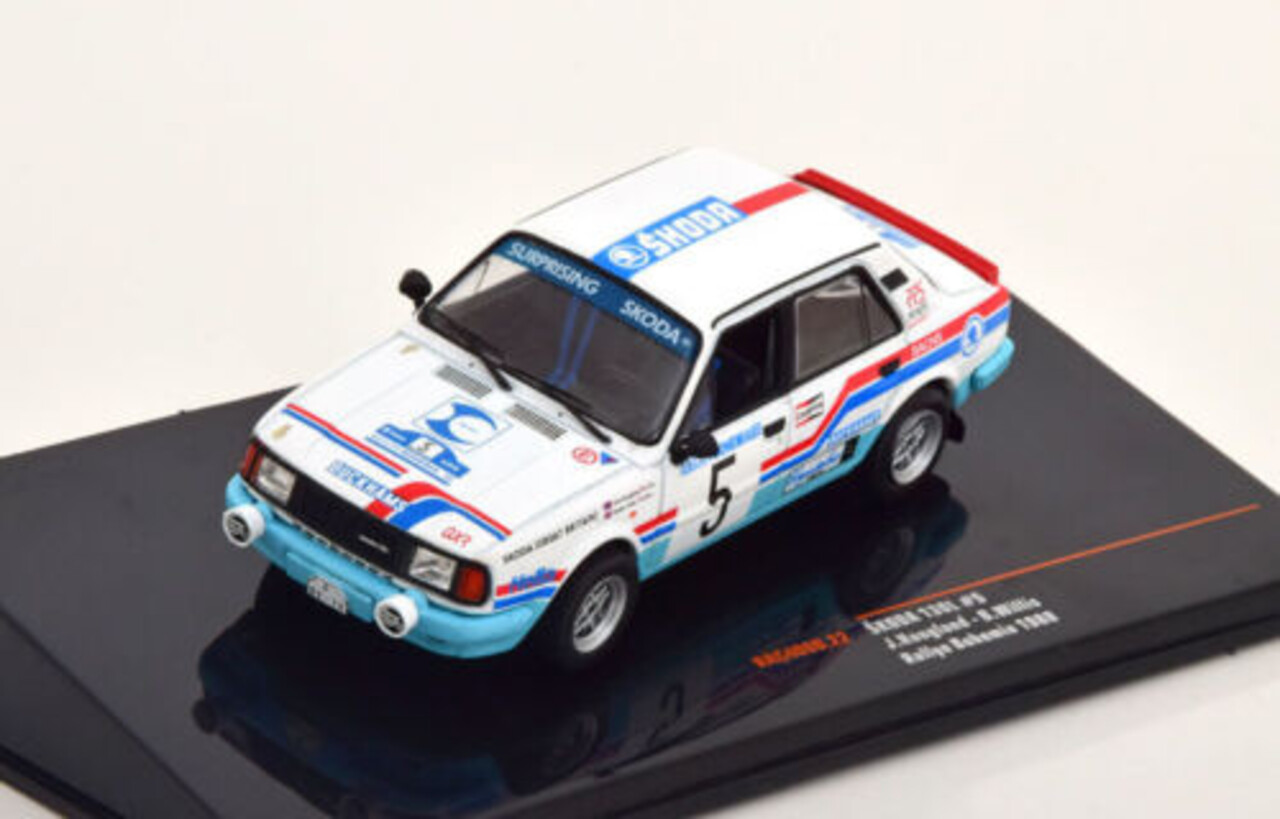 Skoda Skoda 130L #5 Rally Bohemia 1988 - 1:43 - IXO Models Skoda Skoda 130L #5 Rally Bohemia 1988 - 1:43 - IXO Models