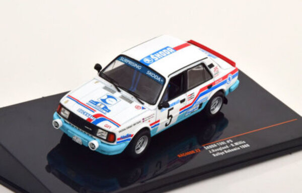 Skoda Skoda 130L #5 Rally Bohemia 1988 - 1:43 - IXO Models Skoda Skoda 130L #5 Rally Bohemia 1988 - 1:43 - IXO Models