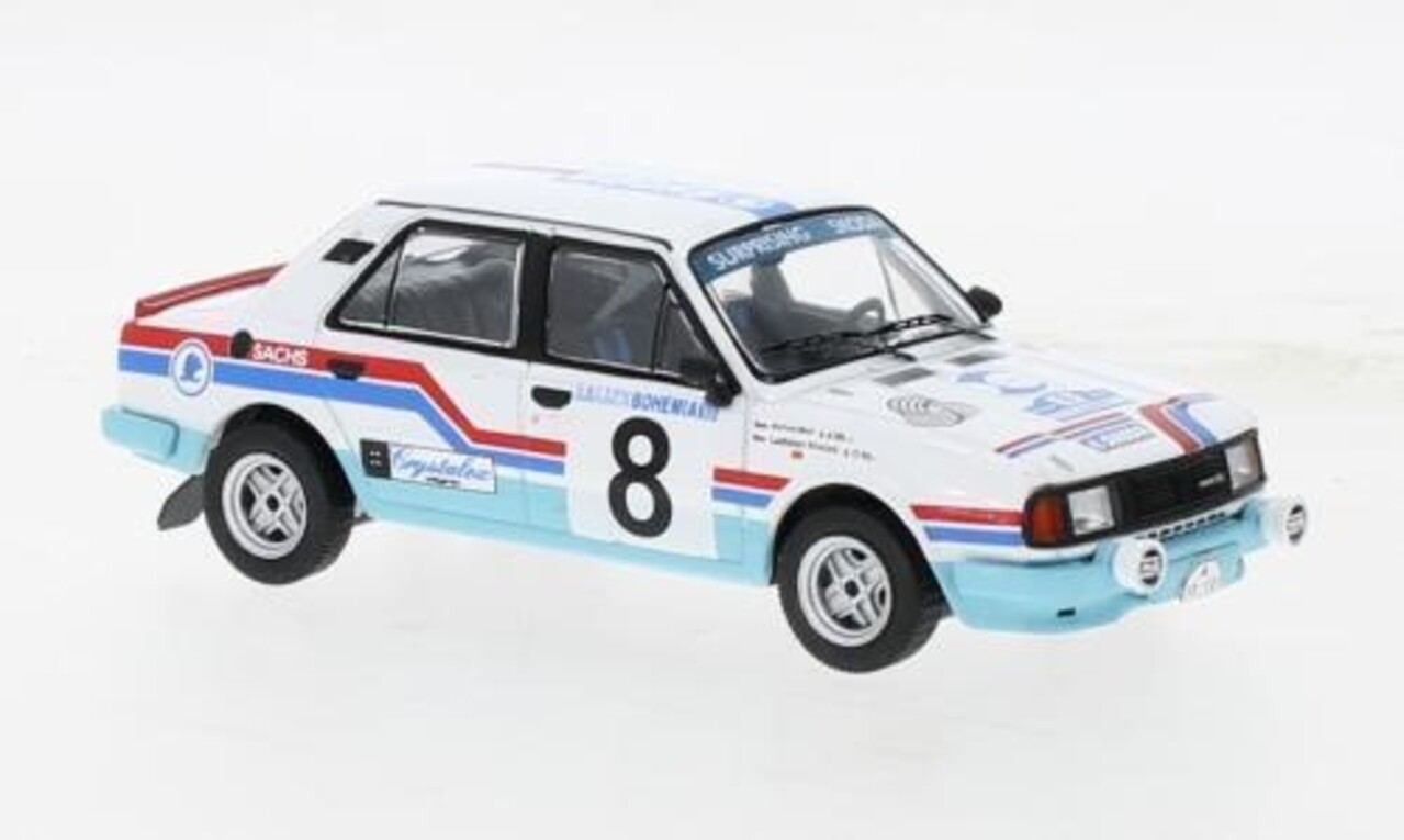 Skoda Skoda 130L #8 Rally Bohemia 1988 - 1:43 - IXO Models Skoda Skoda 130L #8 Rally Bohemia 1988 - 1:43 - IXO Models