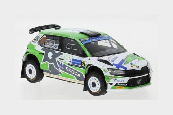 Skoda Skoda Fabia Rally 2 Evo #27 Rally WM Rally Estonia 2022 - 1:43 - IXO Models Skoda Skoda Fabia Rally 2 Evo #27 Rally WM Rally Estonia 2022 - 1:43 - IXO Models