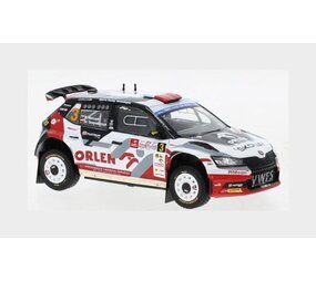 Skoda Skoda  Fabia Rally 2 Evo #3 Rally WM Rally Poland 2022 - 1:43 - IXO Models Skoda Skoda  Fabia Rally 2 Evo #3 Rally WM Rally Poland 2022 - 1:43 - IXO Models