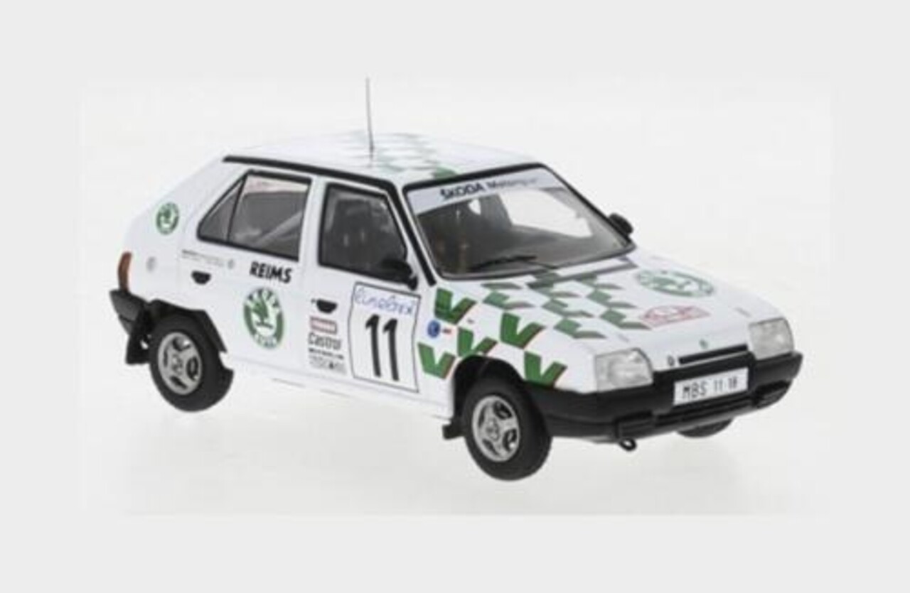 Skoda Skoda Favorit 136L #11 Rally WM Rally Monte Carlo 1993 - 1:43 - IXO Models Skoda Skoda Favorit 136L #11 Rally WM Rally Monte Carlo 1993 - 1:43 - IXO Models