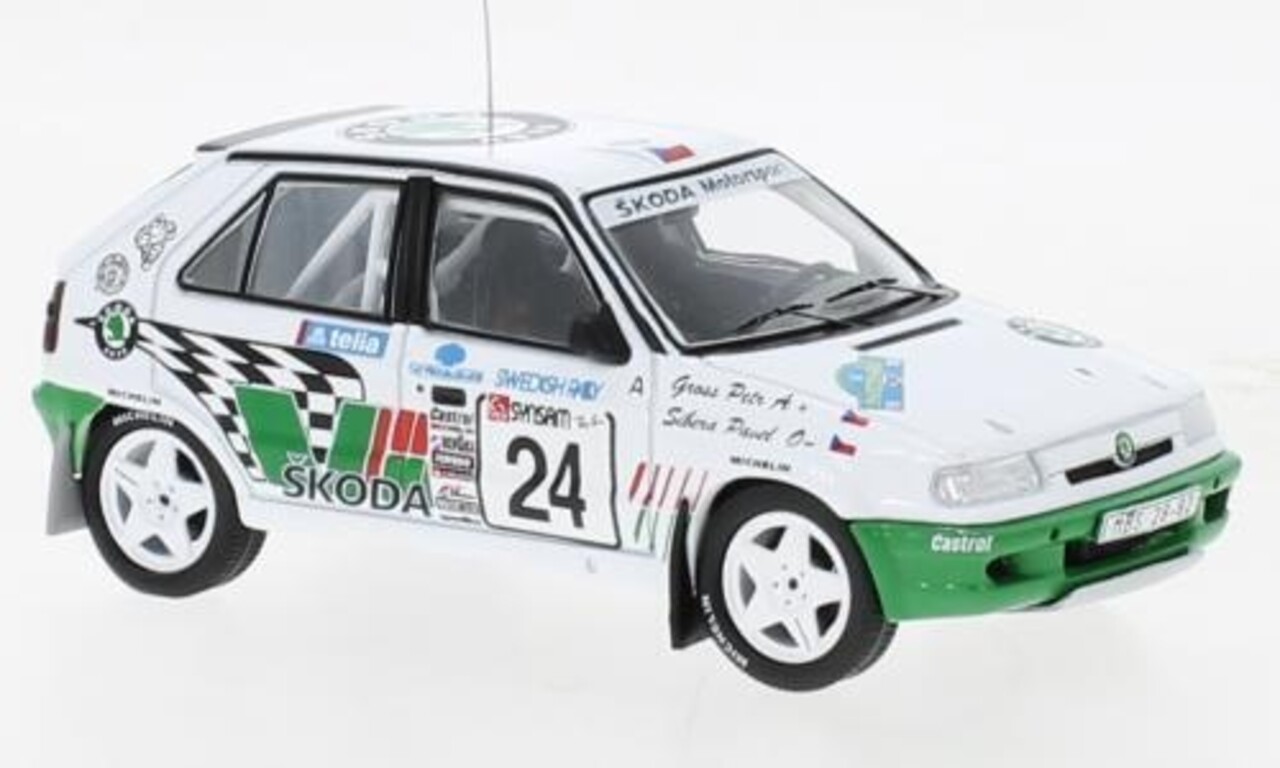 Skoda Skoda Felicia Kit Car #24 Rally WM Rally Sweden 1995 - 1:43 - IXO Models