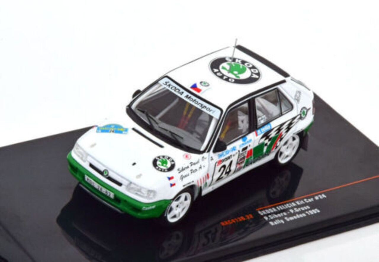 Skoda Skoda Felicia Kit Car #24 Rally WM Rally Sweden 1995 - 1:43 - IXO Models