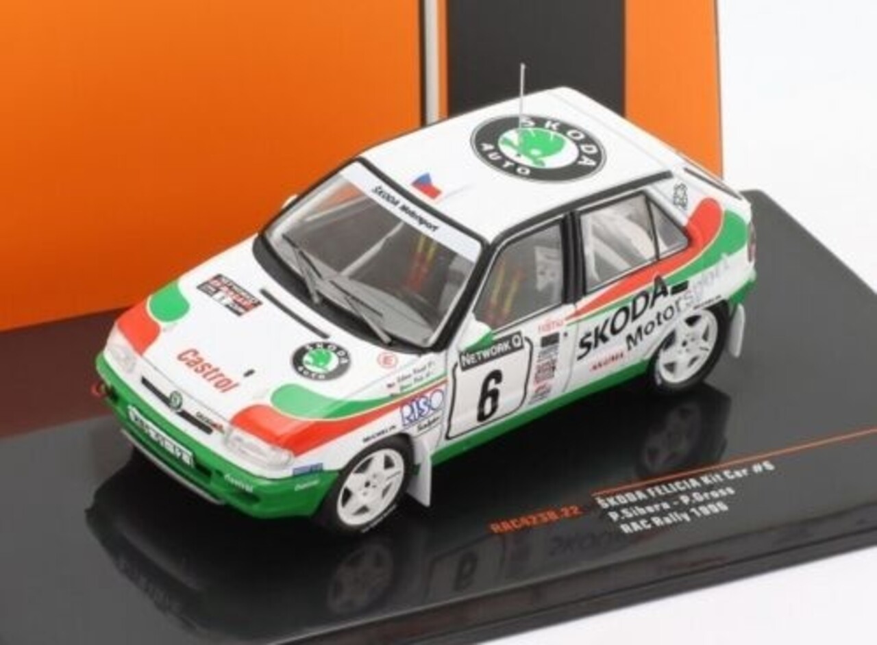 Skoda Skoda Felicia Kit Car #6 Rally WM RAC Rally 1996 - 1:43 - IXO Models