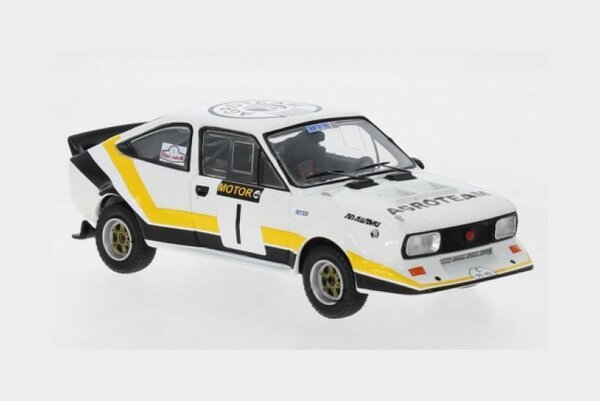 Skoda Skoda MTX 160 RS #1 Rally Pribram CZ 1984 - 1:43 - IXO Models Skoda Skoda MTX 160 RS #1 Rally Pribram CZ 1984 - 1:43 - IXO Models