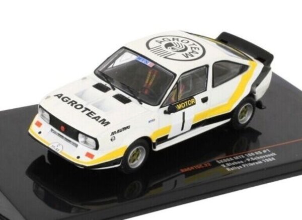 Skoda Skoda MTX 160 RS #1 Rally Pribram CZ 1984 - 1:43 - IXO Models Skoda Skoda MTX 160 RS #1 Rally Pribram CZ 1984 - 1:43 - IXO Models