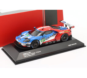 Ford Ford GT Ecoboost 3.5L Turbo V6 #67 Team Ford Chip Ganassi USA 2nd LMGTE Pro Class 24H Le Mans 2017 - 1:43 - IXO Models