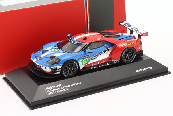 Ford Ford GT Ecoboost 3.5L Turbo V6 #67 Team Ford Chip Ganassi USA 2nd LMGTE Pro Class 24H Le Mans 2017 - 1:43 - IXO Models Ford Ford GT Ecoboost 3.5L Turbo V6 #67 Team Ford Chip Ganassi USA 2nd LMGTE Pro Class 24H Le Mans 2017 - 1:43 - IXO Models