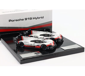 Porsche Porsche (SET) 919 Hybrid Evo Tribute #1 Nürburgring Lap Record 2018 + #1 Lap Record Spa Francorschamps 2018 - 1:43 - IXO Models Porsche Porsche (SET) 919 Hybrid Evo Tribute #1 Nürburgring Lap Record 2018 + #1 Lap Record Spa Francorschamps 2018 - 1:43 - IXO Models
