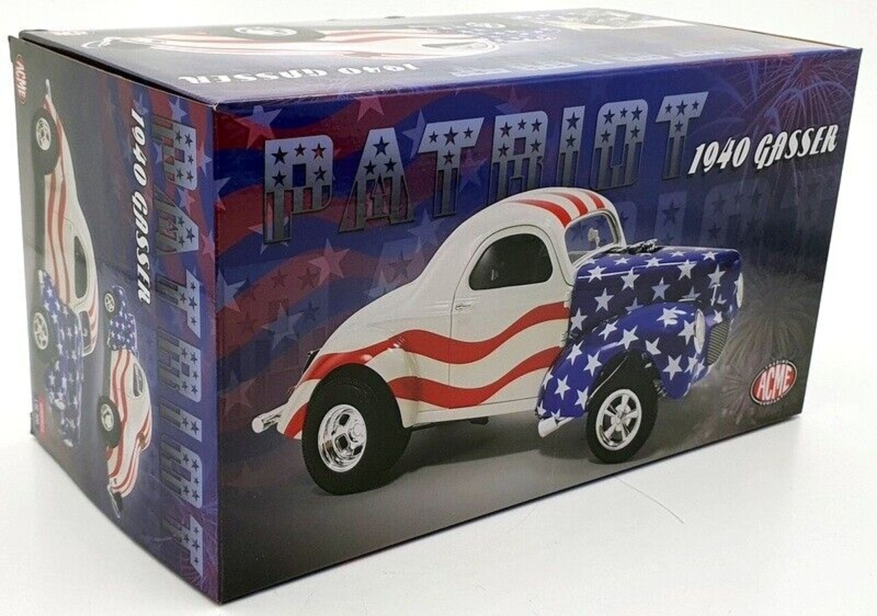 Ford Ford USA Willys Gasser Custom Patriot 1940 - 1:18 - ACME Ford Ford USA Willys Gasser Custom Patriot 1940 - 1:18 - ACME