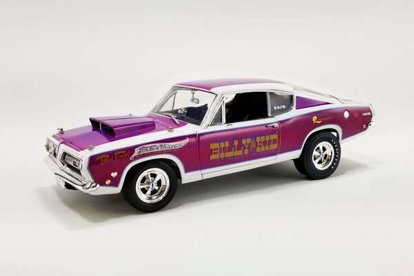 Plymouth Plymouth Barracuda Hemi Billy the Kid Coupe 1968 - 1:18 - ACME Plymouth Plymouth Barracuda Hemi Billy the Kid Coupe 1968 - 1:18 - ACME