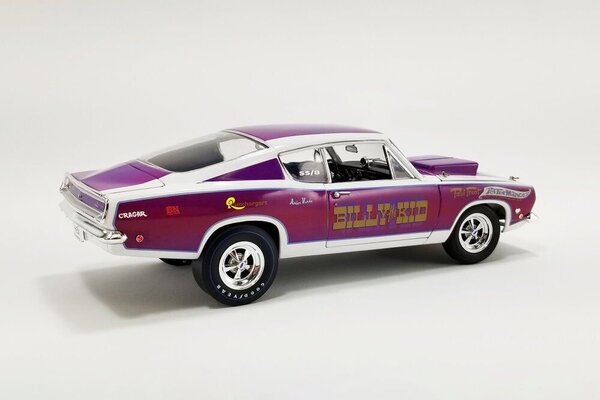 Plymouth Plymouth Barracuda Hemi Billy the Kid Coupe 1968 - 1:18 - ACME Plymouth Plymouth Barracuda Hemi Billy the Kid Coupe 1968 - 1:18 - ACME