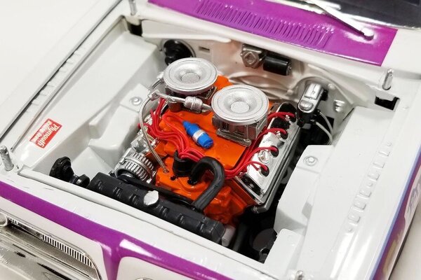 Plymouth Plymouth Barracuda Hemi Billy the Kid Coupe 1968 - 1:18 - ACME Plymouth Plymouth Barracuda Hemi Billy the Kid Coupe 1968 - 1:18 - ACME