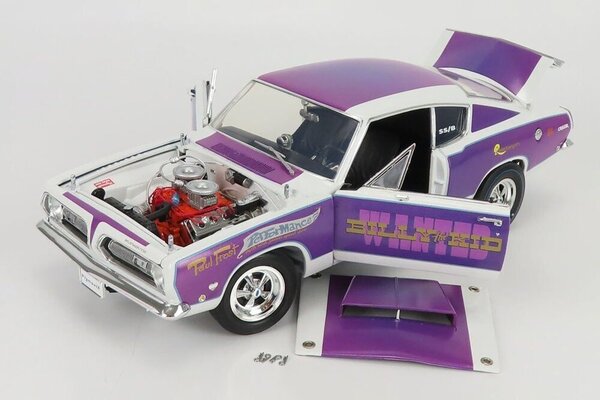 Plymouth Plymouth Barracuda Hemi Billy the Kid Coupe 1968 - 1:18 - ACME Plymouth Plymouth Barracuda Hemi Billy the Kid Coupe 1968 - 1:18 - ACME