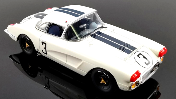 Chevrolet Chevrolet Corvette C1 Coupe 4.6L V8 #3 Team B.S.Cunningham Winner 24H Le Mans 1960 - 1:18 - ACME Chevrolet Chevrolet Corvette C1 Coupe 4.6L V8 #3 Team B.S.Cunningham Winner 24H Le Mans 1960 - 1:18 - ACME