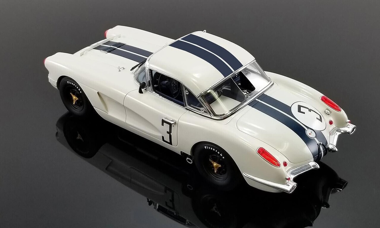 Chevrolet Chevrolet Corvette C1 Coupe 4.6L V8 #3 Team B.S.Cunningham Winner 24H Le Mans 1960 - 1:18 - ACME Chevrolet Chevrolet Corvette C1 Coupe 4.6L V8 #3 Team B.S.Cunningham Winner 24H Le Mans 1960 - 1:18 - ACME