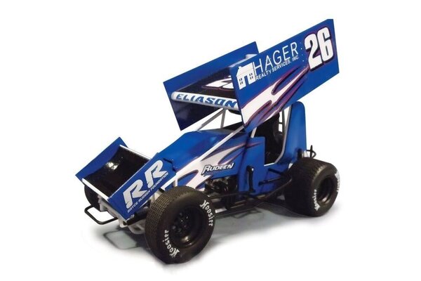 Ford Ford USA #26 Team Rudeen Racing Sprint Car Season 2021 - 1:18 - ACME Ford Ford USA #26 Team Rudeen Racing Sprint Car Season 2021 - 1:18 - ACME