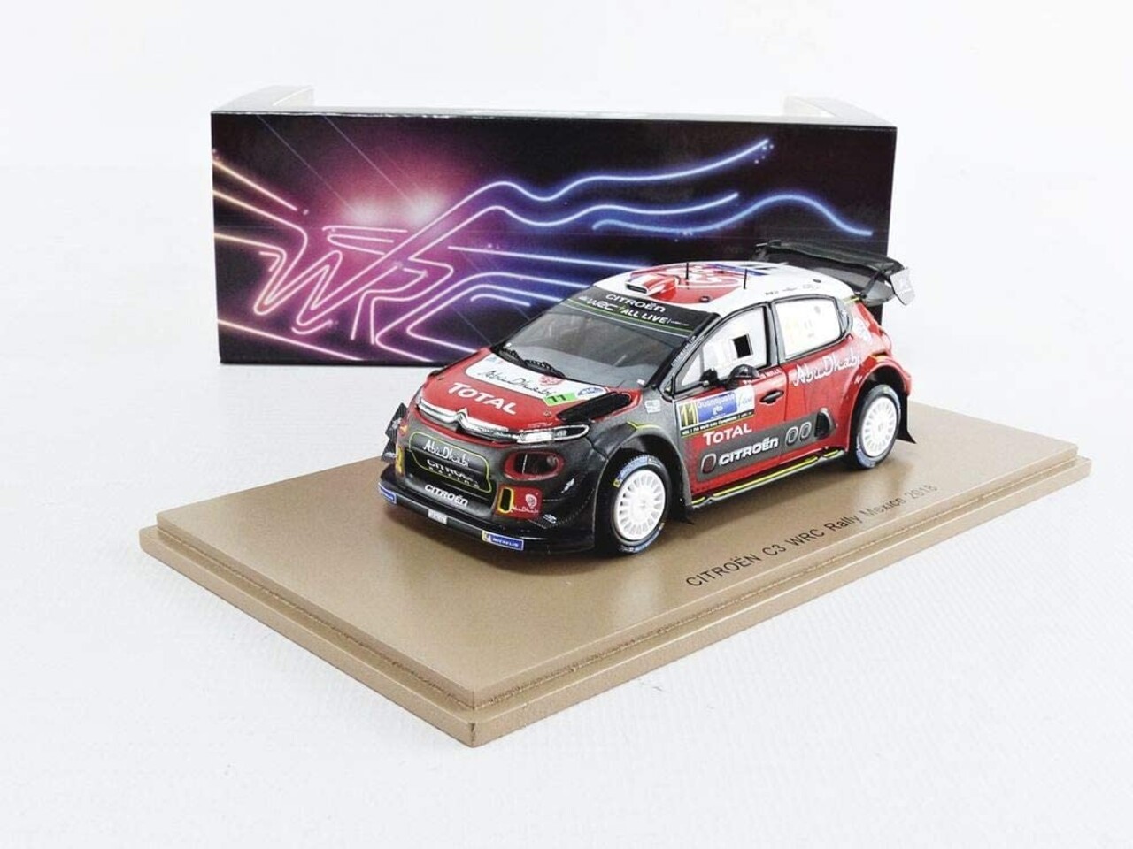 Citroen Citroën C3 WRC #11 Rally Mexico 2018 - 1:43 - Spark Citroen Citroën C3 WRC #11 Rally Mexico 2018 - 1:43 - Spark