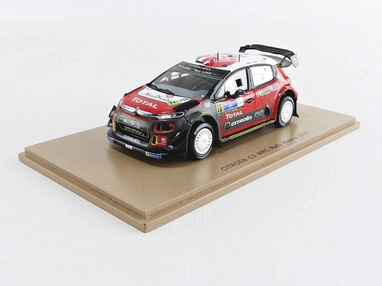 Citroen Citroën C3 WRC #11 Rally Mexico 2018 - 1:43 - Spark Citroen Citroën C3 WRC #11 Rally Mexico 2018 - 1:43 - Spark