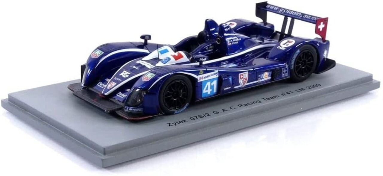 Zytek Zytek 07S/2 G.A.C. Racing Team #41 Le Mans 2009 - 1:43 - Spark