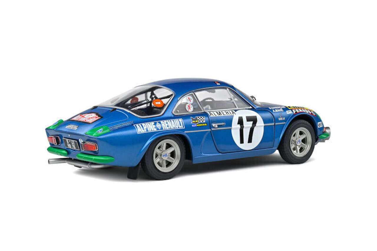 Alpine Alpine A110 1600S #17 Rally Monte Carlo 1972 - 1:18 - Solido Alpine Alpine A110 1600S #17 Rally Monte Carlo 1972 - 1:18 - Solido