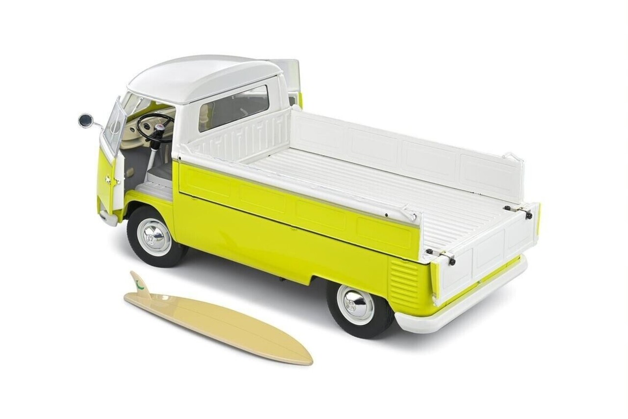 Volkswagen Volkswagen T1 Pick-Up 1950 + Surfboard - 1:18 - Solido Volkswagen Volkswagen T1 Pick-Up 1950 + Surfboard - 1:18 - Solido