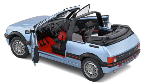Peugeot Peugeot 205 CTi MKI 1.6 Cabriolet 1989 - 1:18 - Solido Peugeot Peugeot 205 CTi MKI 1.6 Cabriolet 1989 - 1:18 - Solido