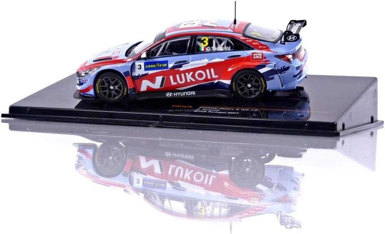 Hyundai Hyundai Elantra N TCR #3 WTCR Portugal 2021 - 1:43 - IXO Models Hyundai Hyundai Elantra N TCR #3 WTCR Portugal 2021 - 1:43 - IXO Models