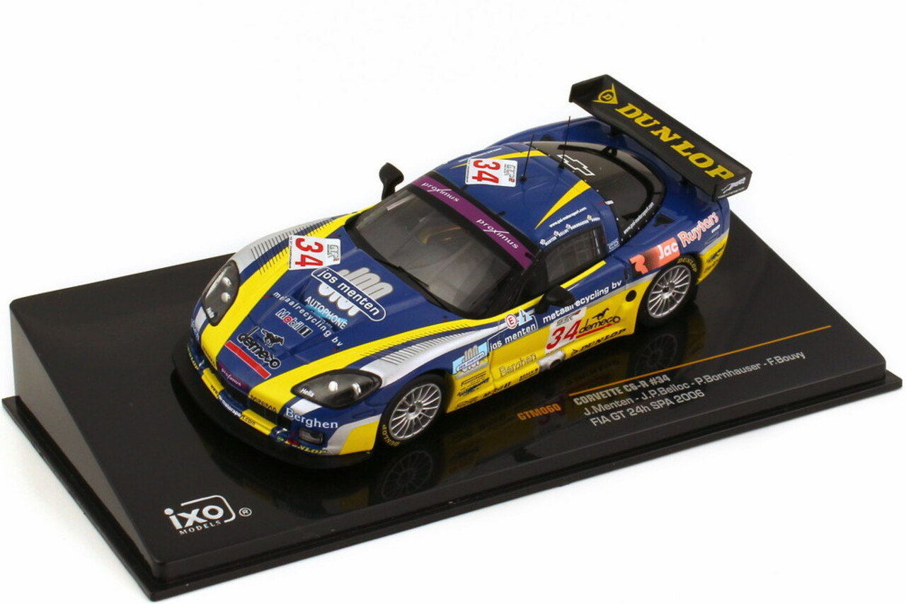 Chevrolet Chevrolet Corvette C6-R #34 Fia GT 24h SPA 2006 - 1:43  - IXO Models