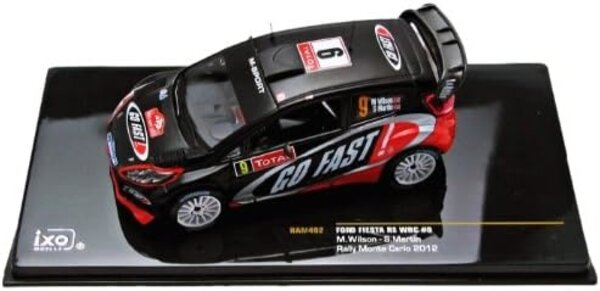Ford Ford Fiesta RS WRC #9 Rally Monte Carlo 2012 - 1:43 - IXO Models Ford Ford Fiesta RS WRC #9 Rally Monte Carlo 2012 - 1:43 - IXO Models