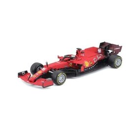 Formule 1 Ferrari F1 SF21 #16 Team Scuderia Ferrari Mission Winnow Season 2021 C.Leclerc + Pilot + Showcase - 1:43 - Bburago Formule 1 Ferrari F1 SF21 #16 Team Scuderia Ferrari Mission Winnow Season 2021 C.Leclerc + Pilot + Showcase - 1:43 - Bburago
