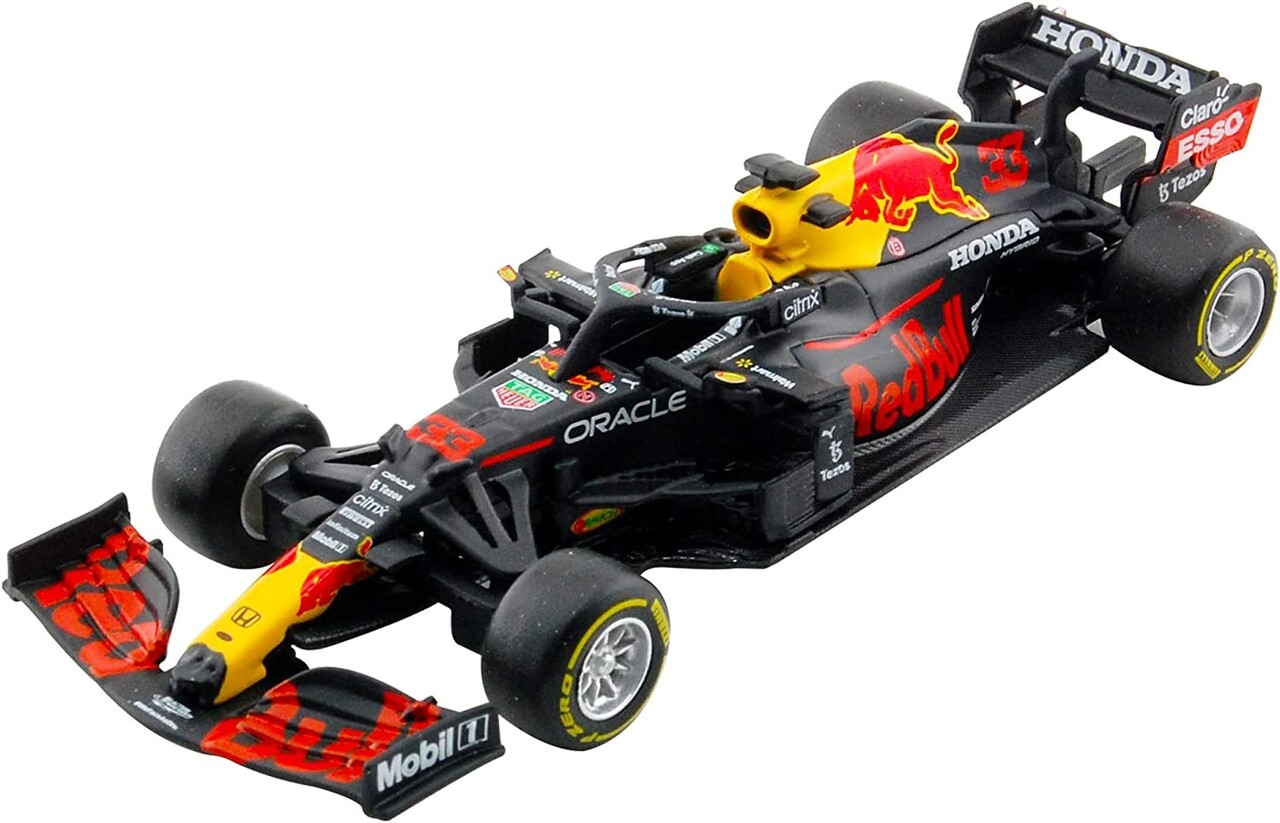Formule 1 Red Bull RB16B Honda #33 World Champion 2021 Verstappen - 1:43 - Bburago Formule 1 Red Bull RB16B Honda #33 World Champion 2021 Verstappen - 1:43 - Bburago
