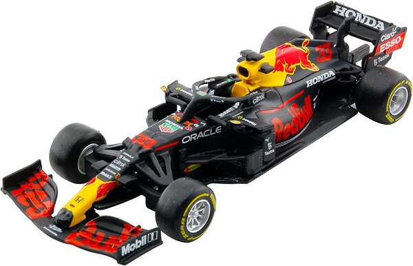 Formule 1 Red Bull RB16B Honda #33 World Champion 2021 Verstappen - 1:43 - Bburago Formule 1 Red Bull RB16B Honda #33 World Champion 2021 Verstappen - 1:43 - Bburago