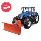 New Holland New Holland T7.315 Tractor + Snow Plough  2009 - 1:32 - Bburago New Holland New Holland T7.315 Tractor + Snow Plough  2009 - 1:32 - Bburago