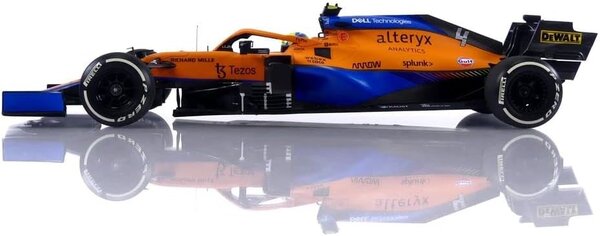 Formule 1 McLaren F1 Team MCL35M #4 (Lando Norris) 2nd Place Italian GP 2021 - 1:18 - Minichamps