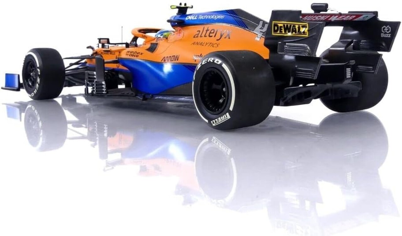 Formule 1 McLaren F1 Team MCL35M #4 (Lando Norris) 2nd Place Italian GP 2021 - 1:18 - Minichamps