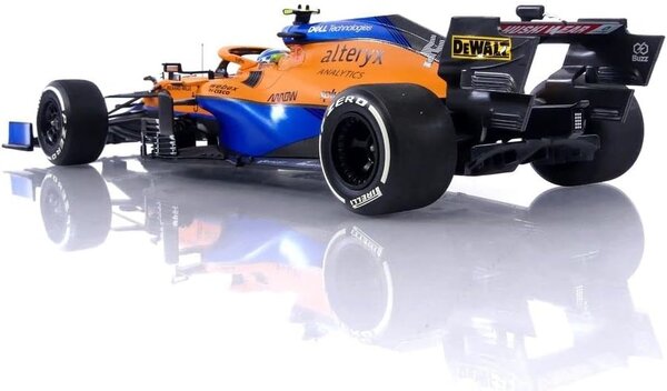Formule 1 McLaren F1 Team MCL35M #4 (Lando Norris) 2nd Place Italian GP 2021 - 1:18 - Minichamps