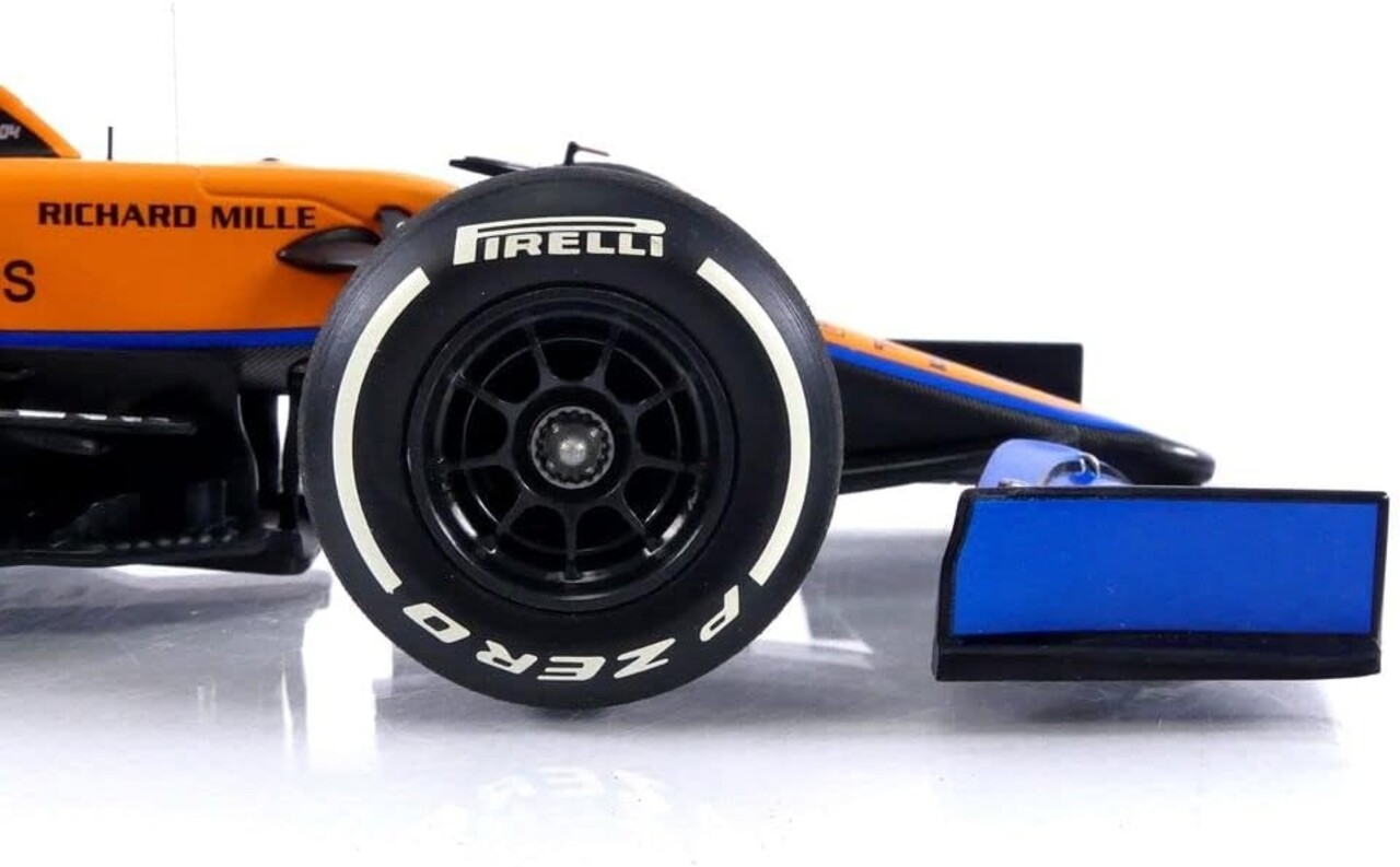 Formule 1 McLaren F1 Team MCL35M #4 (Lando Norris) 2nd Place Italian GP 2021 - 1:18 - Minichamps