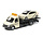 Iveco Daily Car Transporter Road Service + Volkswagen Polo GTi 1.4 TSi 2010 - 1:43 - Bburago    -