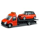 Iveco Iveco Daily Car Transporter Road Service + Mini Cooper S 2006 - 1:43 - Bburago Iveco Iveco Daily Car Transporter Road Service + Mini Cooper S 2006 - 1:43 - Bburago