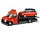 Iveco Daily Car Transporter Road Service + Mini Cooper S 2006 - 1:43 - Bburago