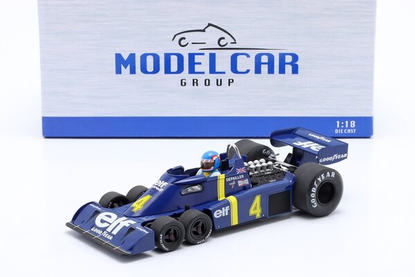 Formule 1 Tyrrell Ford P34-2 #4 Sweden GP 1976 - 1:18 - Modelcar Group Formule 1 Tyrrell Ford P34-2 #4 Sweden GP 1976 - 1:18 - Modelcar Group