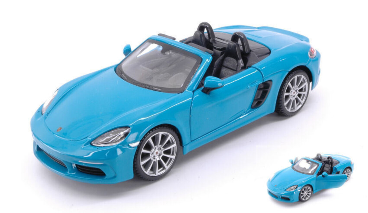 Porsche Porsche Boxster 718 (982) Spider 2016 - 1:24 - Bburago Porsche Porsche Boxster 718 (982) Spider 2016 - 1:24 - Bburago