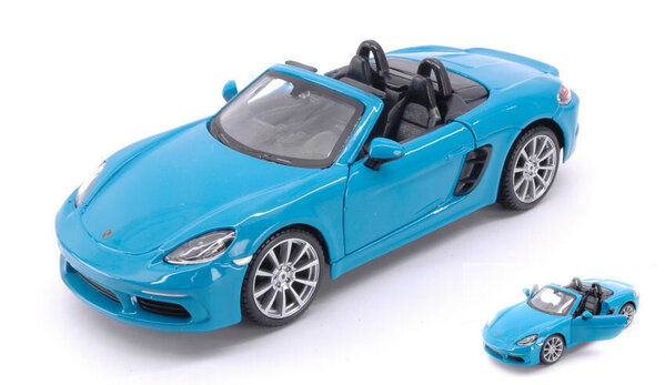 Porsche Porsche Boxster 718 (982) Spider 2016 - 1:24 - Bburago Porsche Porsche Boxster 718 (982) Spider 2016 - 1:24 - Bburago